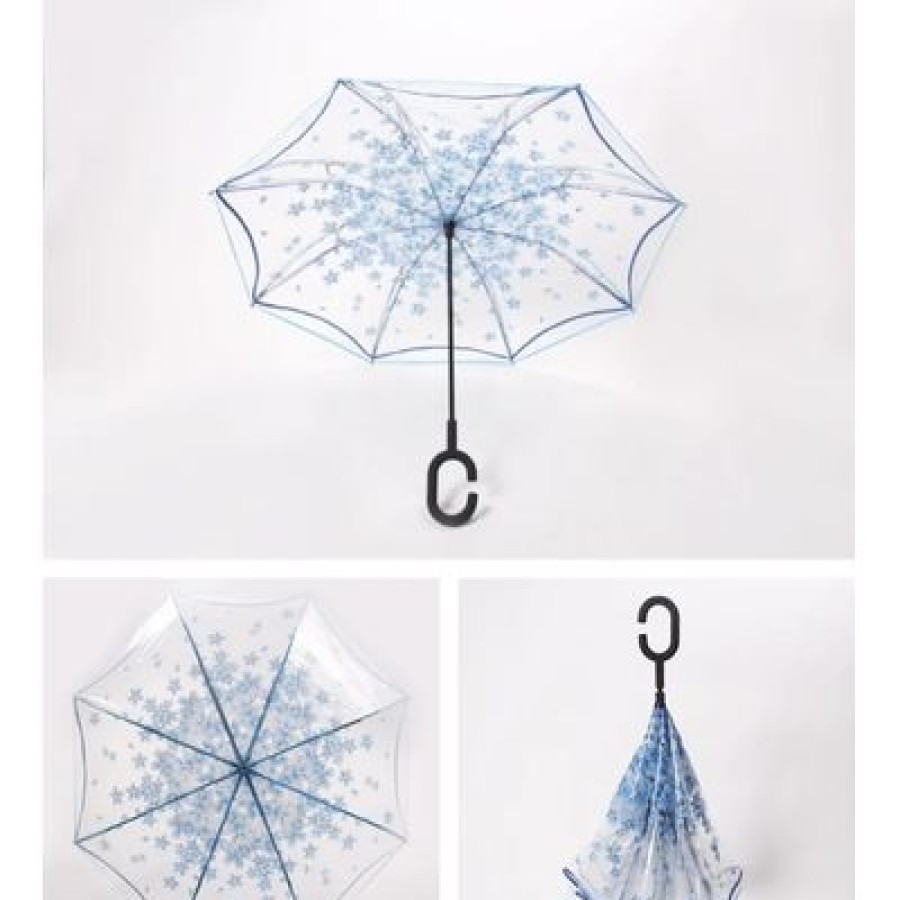 Parapluie Transparent CaptainParapluie | Parapluie Inverse Transparent Creatif