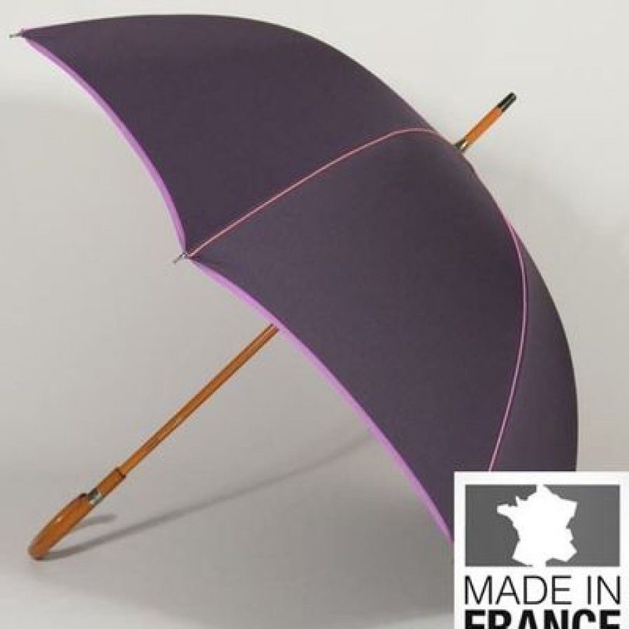 Parapluie Droit ParapluieParis | Parapluie Fabrique En France L'Eternel Violet