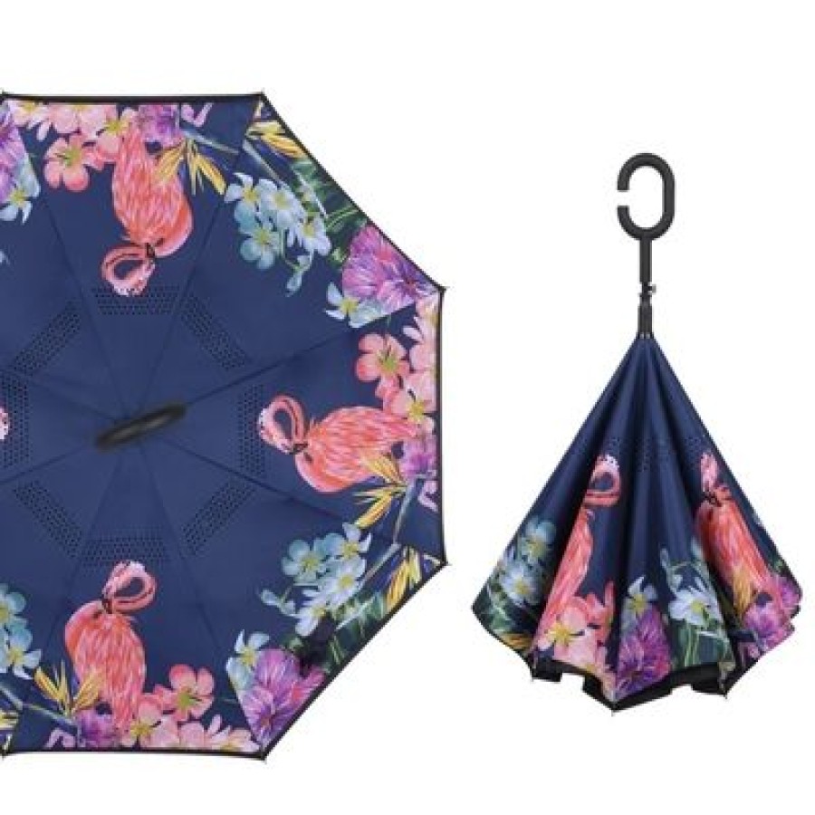 Parapluie Droit CaptainParapluie | Parapluie Inverse Avec Poignee Main Libre