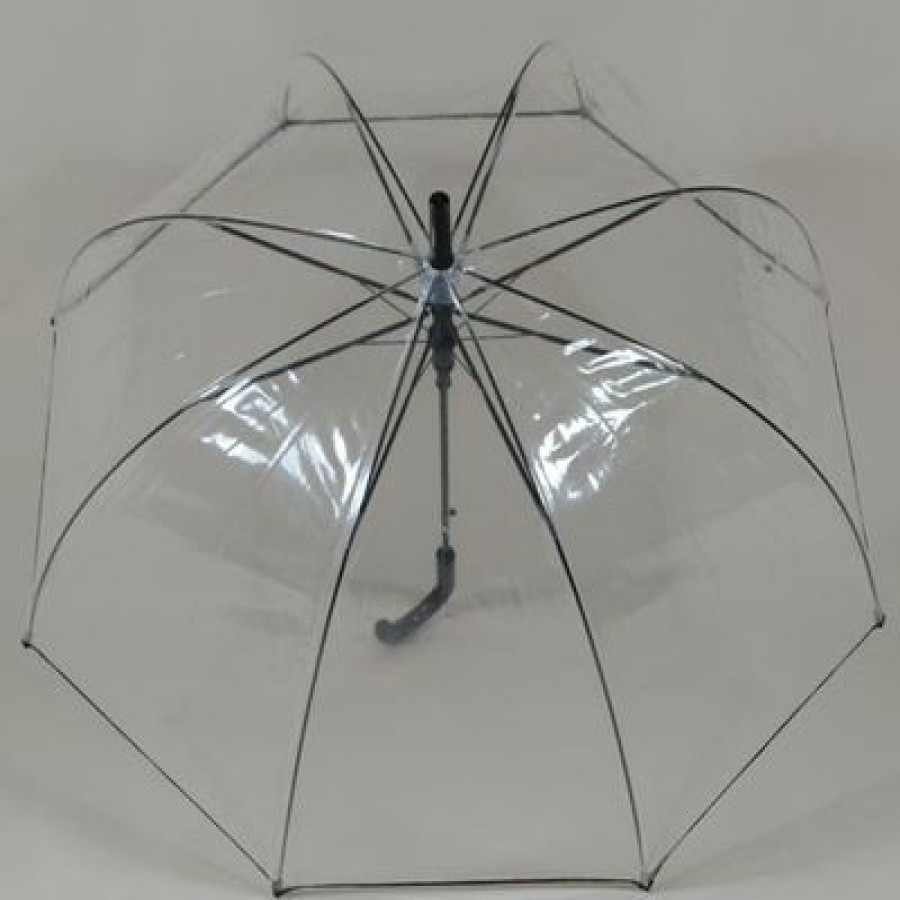 Parapluie Transparent Susino | Parapluie Transparent Cloche Bubble Black