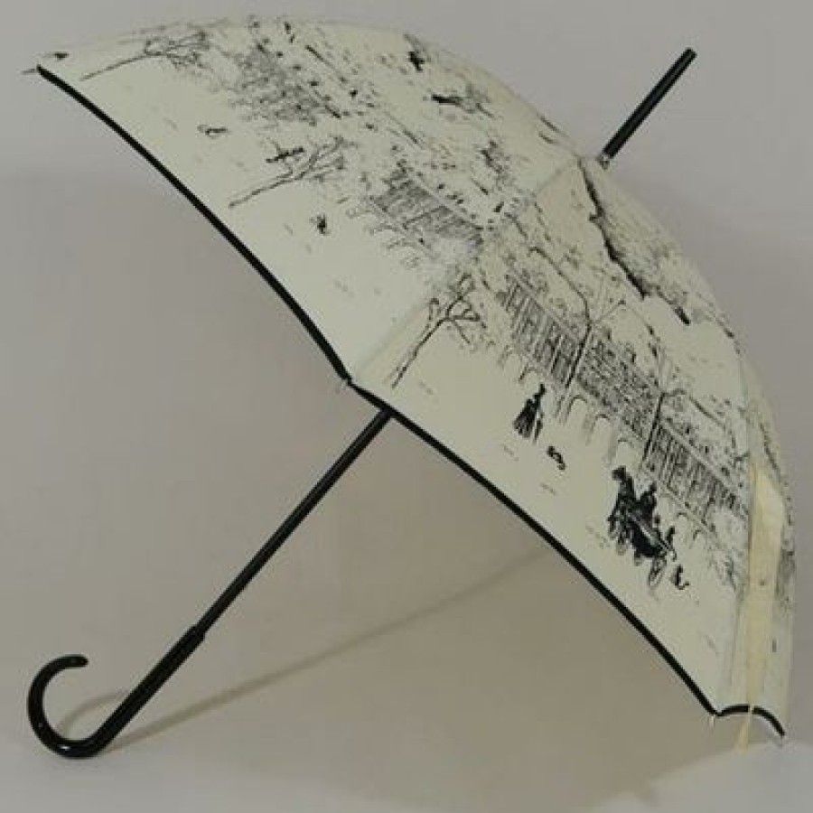 Parapluie Droit Guy de Jean | Parapluie Inspire Par La Place Des Vosges Du Paris 1900