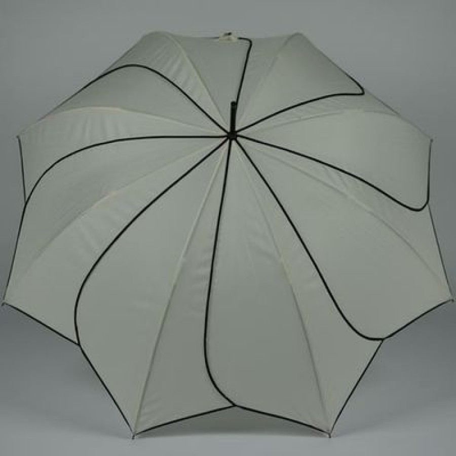 Parapluie Droit Pierre Cardin | Parapluie Blanc Sunflower