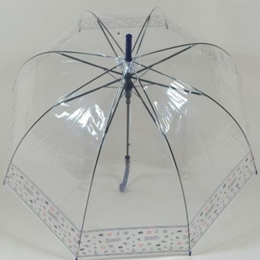 Parapluie Transparent Susino | Parapluie Transparent Bubble Marin