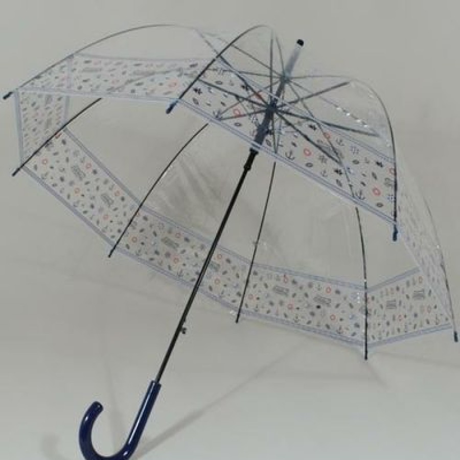 Parapluie Transparent Susino | Parapluie Transparent Bubble Marin