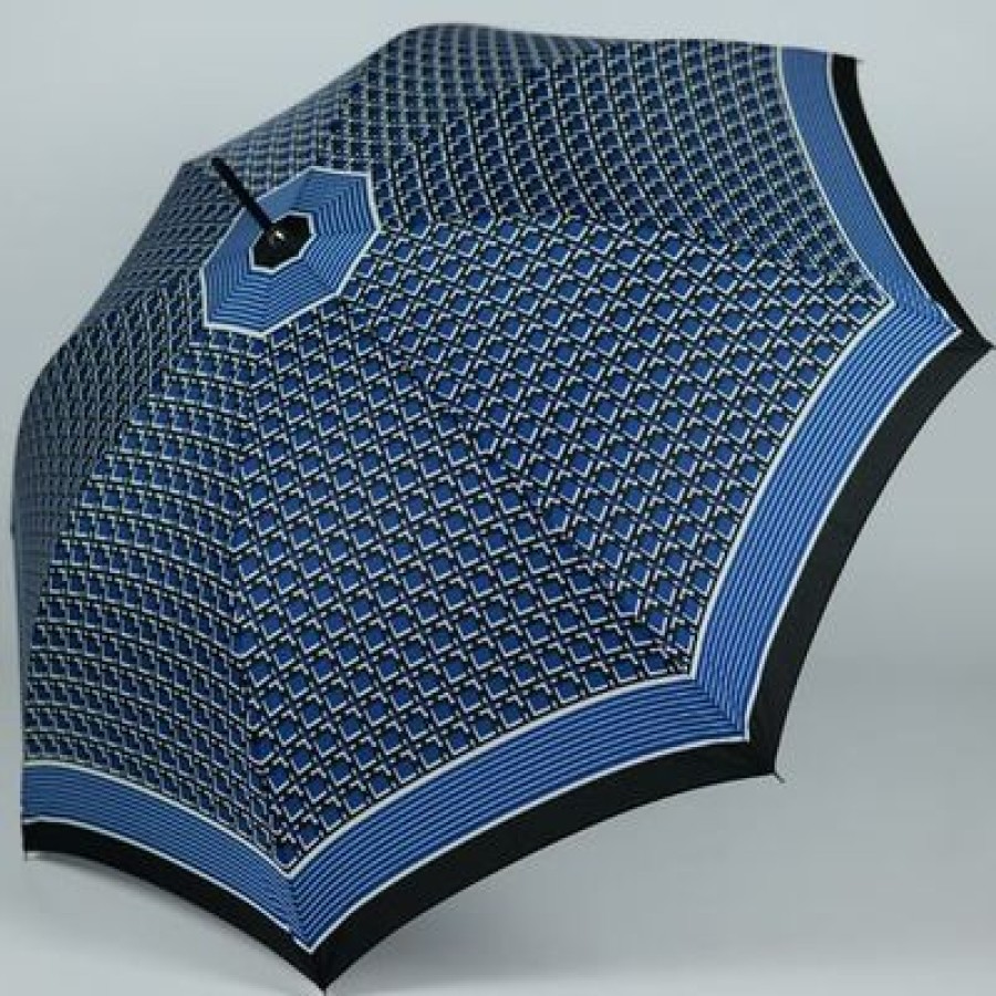 Parapluie Droit Pierre Cardin | Parapluie Bleu Collection Pierre Cardin