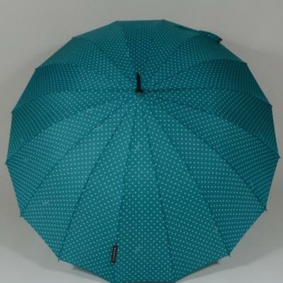 Parapluie Droit Bisetti | Parapluie Long Resistant Avec Petites Etoiles