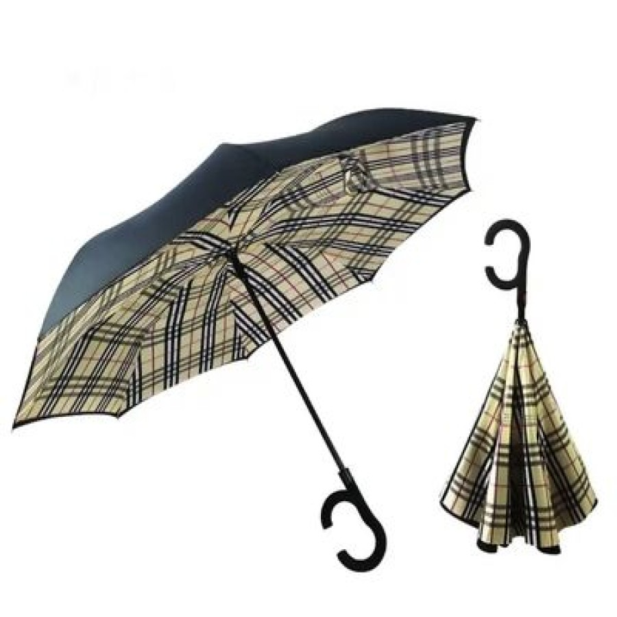 Parapluie Inverse CaptainParapluie | Parapluie Inverse Ecossais