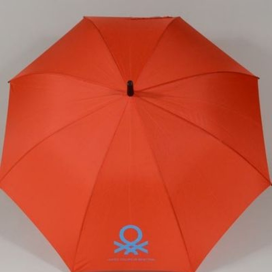 Parapluie Droit Benetton | Parapluie Benetton Orange