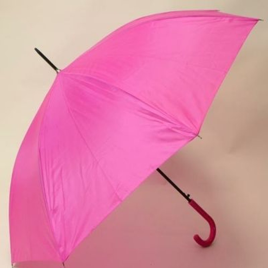 Parapluie Droit CaptainParapluie | Parapluie Pas Cher L'Uni Fuschia