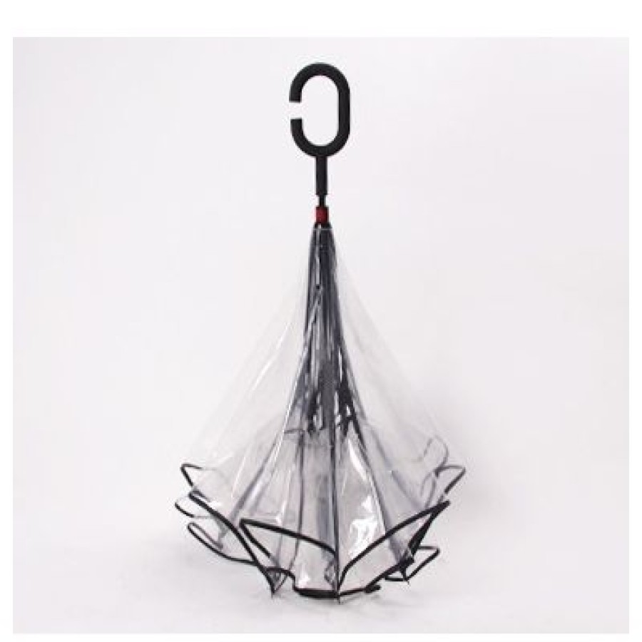 Parapluie Transparent CaptainParapluie | Parapluie Inverse Transparent