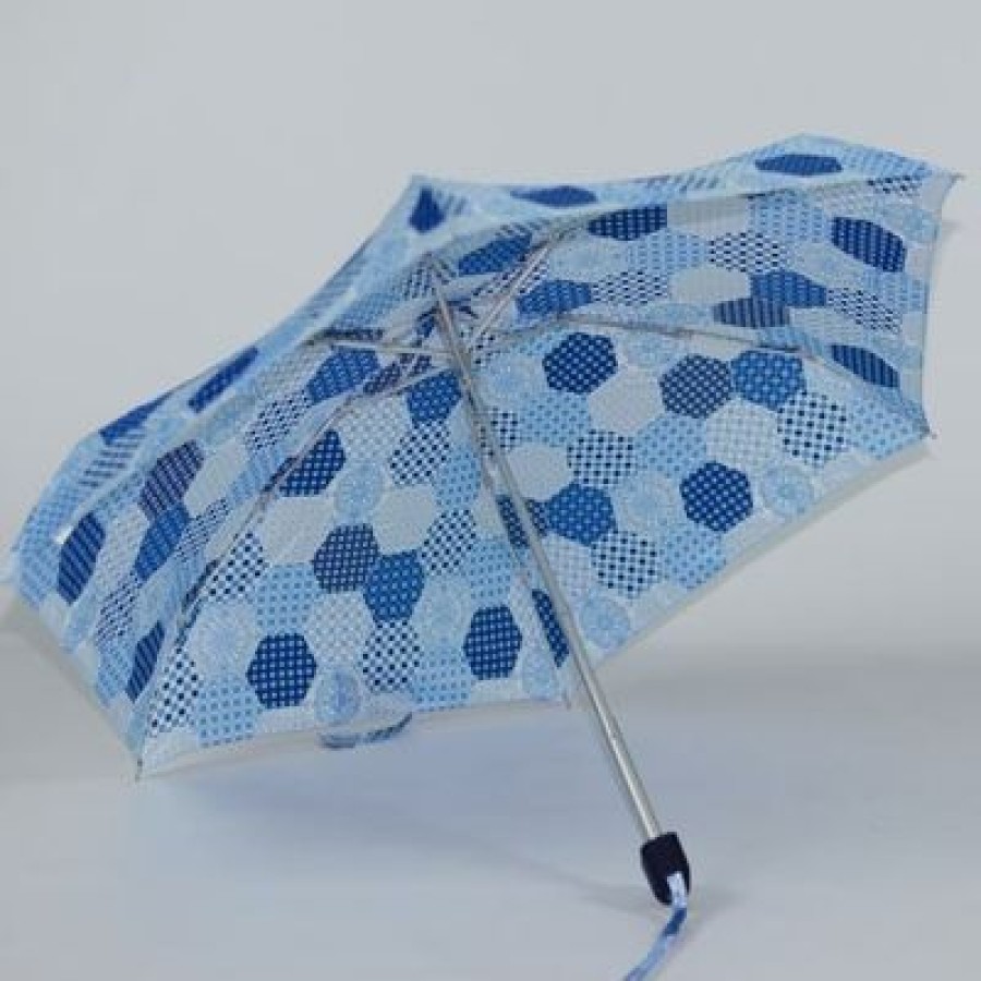 Parapluie Pliant Fulton | Petit Parapluie Bleu Moroccan Tiles