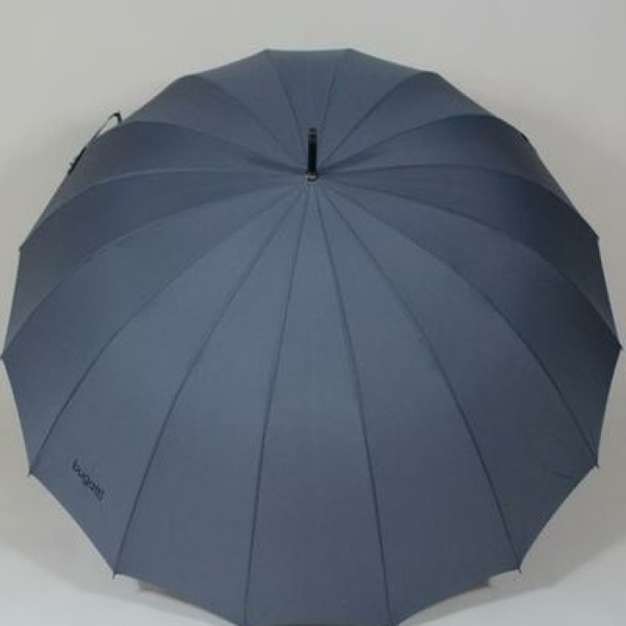 Parapluie Droit Bugatti | Parapluie Pour Homme Doorman Gris