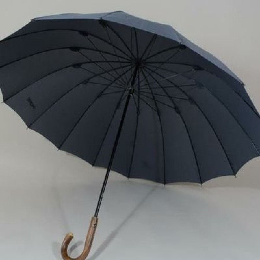 Parapluie Droit Bugatti | Parapluie Pour Homme Doorman Gris