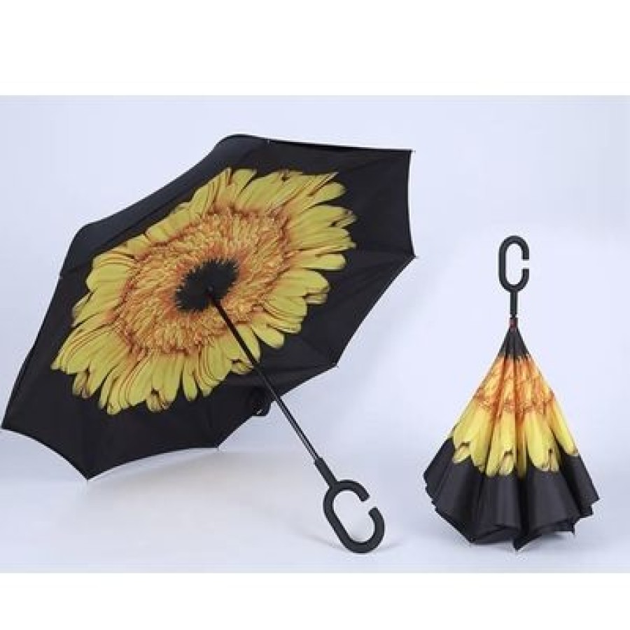 Parapluie Droit CaptainParapluie | Parapluie Reversible Pratique