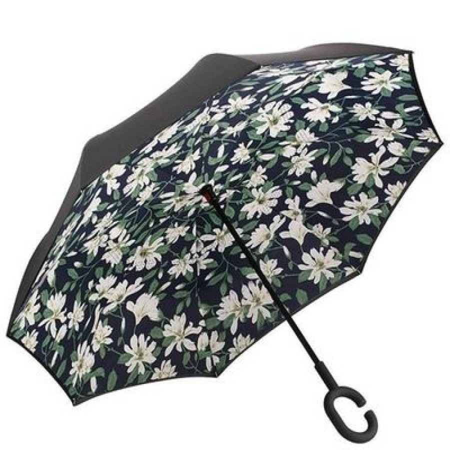 Parapluie Droit CaptainParapluie | Parapluie Resistant Lily Garden