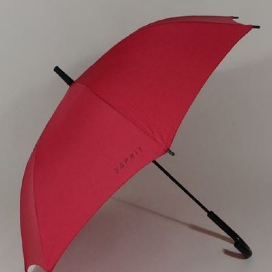 Parapluie Droit Esprit | Parapluie A Fonction Automatique Rouge