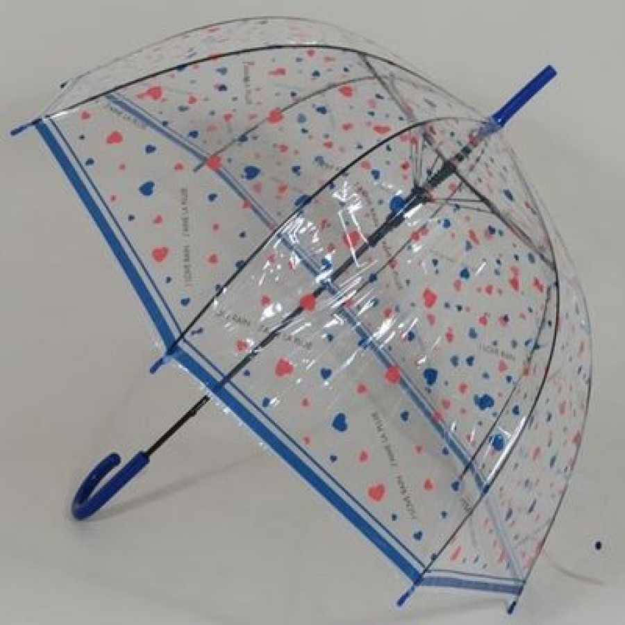 Parapluie Transparent Susino | Parapluie Rigolo I Love Rain