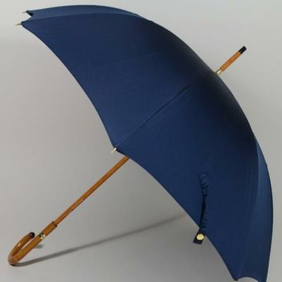 Parapluie Droit ParapluieParis | Grand Parapluie Traditionnel En Bois