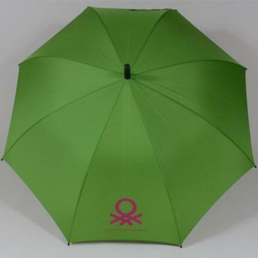 Parapluie Droit Benetton | Parapluie Grand Diametre Vert Benetton