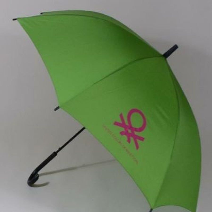 Parapluie Droit Benetton | Parapluie Grand Diametre Vert Benetton