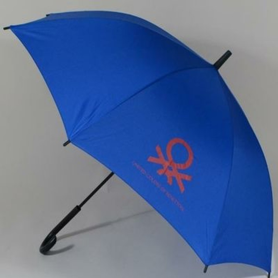 Parapluie Droit Benetton | Parapluie Benetton Bleu