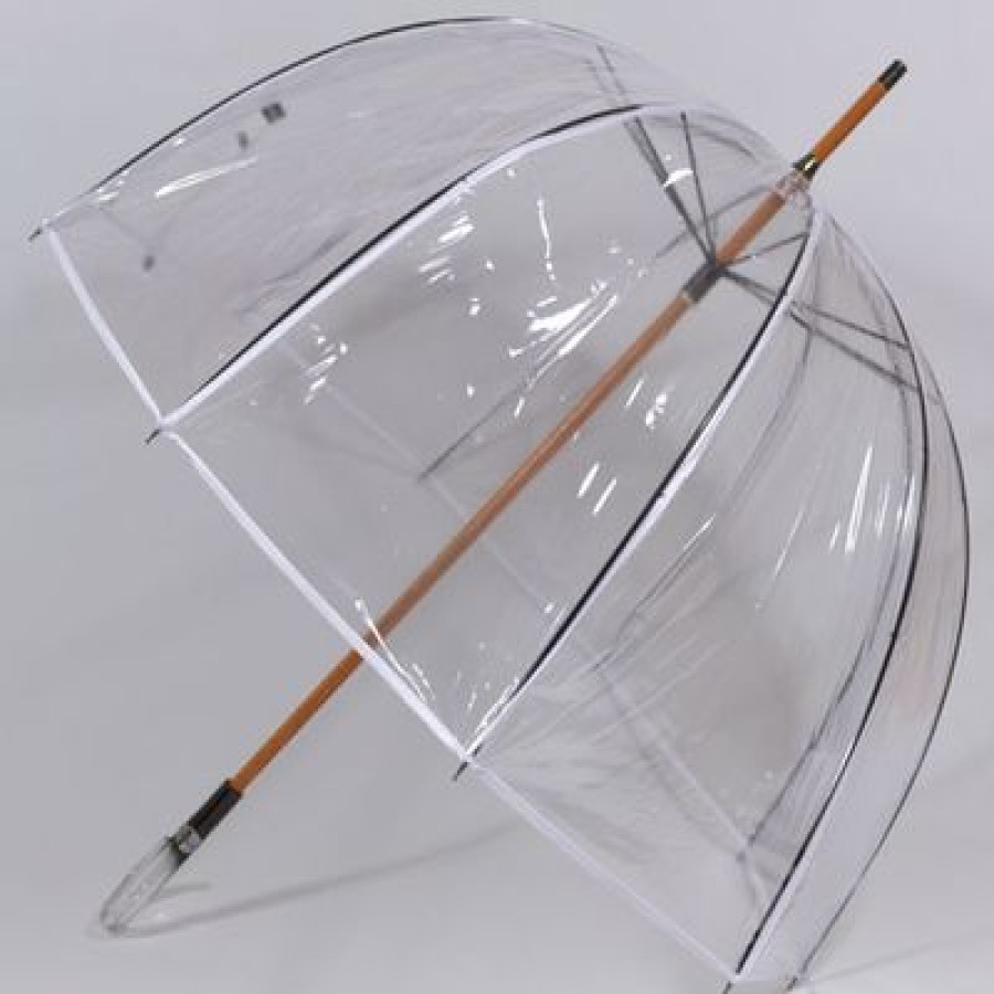 Parapluie Transparent ParapluieParis | Parapluie Mariage L'Invisible Blanc