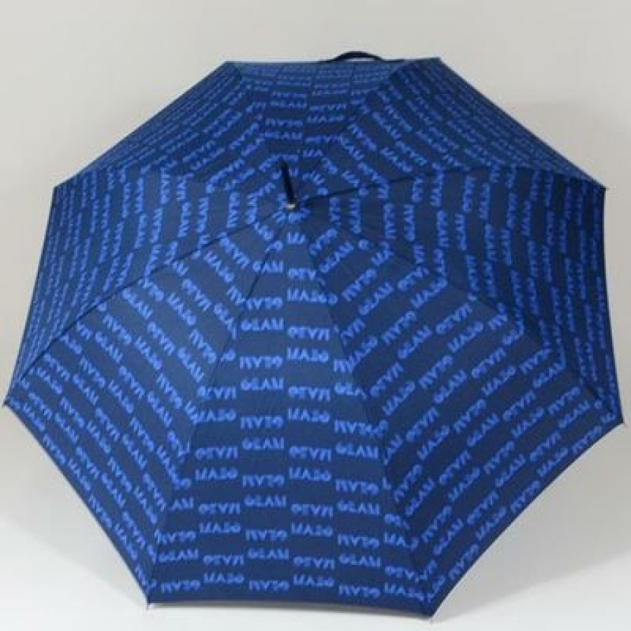 Parapluie Droit Pierre Cardin | Pierre Cardin Parapluie Glamour Bleu