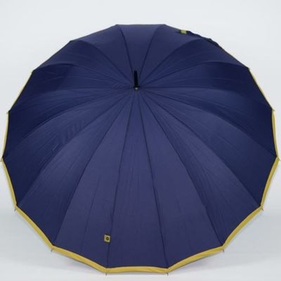 Parapluie Droit Bisetti | Parapluie Canne Femme Holi Bleu