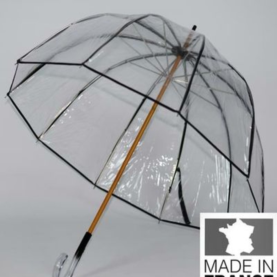 Parapluie Transparent Pierre Vaux | Parapluie En Cloche Transparent L'Invisible